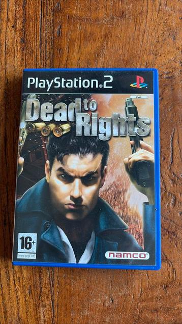 Dead to Rights voor de Ps2 beschikbaar voor biedingen