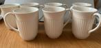 Wedgwood Edme bekers, Huis en Inrichting, Keuken | Servies, Ophalen of Verzenden, Zo goed als nieuw, Wedgwood, Kop(pen) en/of Schotel(s)