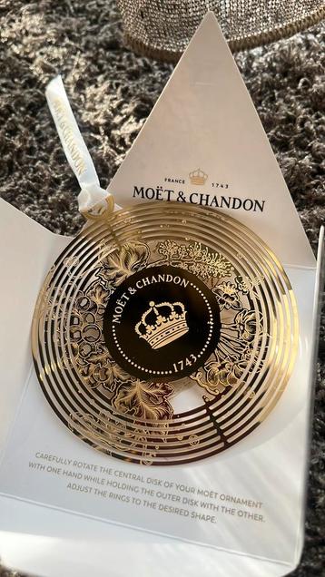 Moët & chandon kerst hanger ornament enige! beschikbaar voor biedingen
