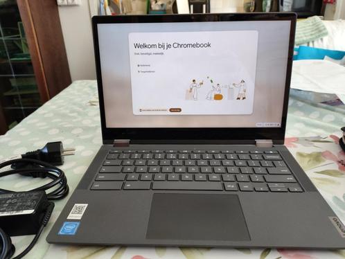 Te koop Lenovo Ideapad Flex 5 Chromebook met adapter en opbe, Computers en Software, Chromebooks, Zo goed als nieuw, 13 inch, 4 GB of minder
