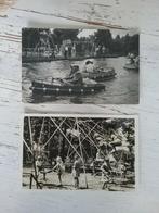 Ansichtkaarten speelpark OUD VALKEVEEN in Naarden, 1965, Verzamelen, Ophalen of Verzenden, 1940 tot 1960, Gelopen, Noord-Holland