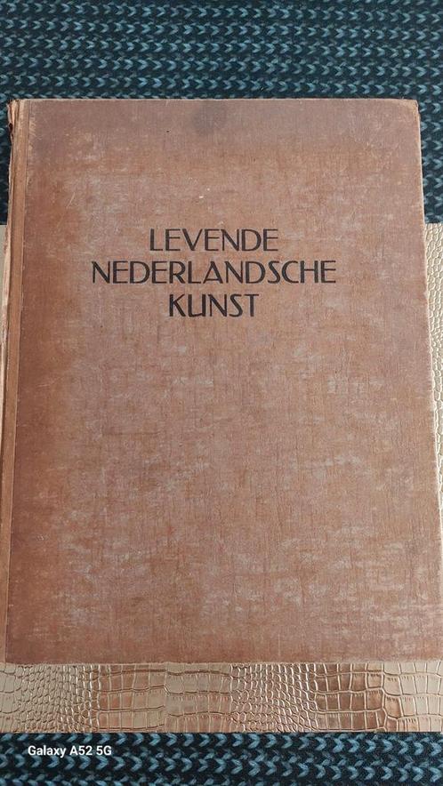 Levende Nederlandsche kunst, Antiek en Kunst, Antiek | Boeken en Bijbels, Ophalen of Verzenden