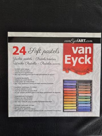 Pastel krijt 24 stuks Van Eyck beschikbaar voor biedingen