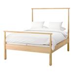 IKEA GJÖRA tweepersoonsbed, Ophalen, Beige, Tweepersoons, Scandinavisch