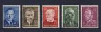 Postfris, Zomerzegels 1954 NVPH 641/645, Verzenden, Na 1940, Postfris