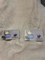 2x euroflorist cadeaubon €15, Twee personen, Cadeaubon, Overige typen