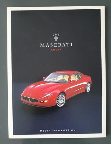 Maserati Coupé - Media information (incl. CD-ROM)