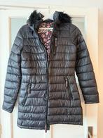 Superdry winterjas jas S Small zwart capuchon bontkraag, Superdry, Zwart, Ophalen of Verzenden, Zo goed als nieuw