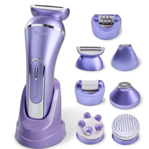 Qualiz® 7-in-1 Ladyshaves voor Vrouwen - Oplaadbaar - Nieuw, Witgoed en Apparatuur, Persoonlijke-verzorgingsapparatuur, Nieuw