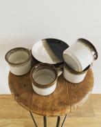 Vintage Hitkari set van 4 kop en schotels, Ophalen of Verzenden
