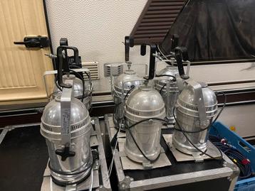 Disco lampen / par lampen 9 stuks werkend, 3 defect beschikbaar voor biedingen