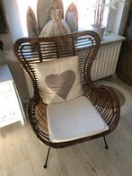 rotan fauteuil, Huis en Inrichting, Ophalen of Verzenden, Bruin, Eén