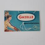 1958 Gazelle reclame folder met prijs catalogus fietsen boek, Verzamelen, Overige typen, Gebruikt, Ophalen of Verzenden