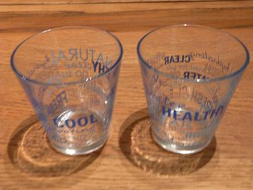 Waterglazen (2x) beschikbaar voor biedingen