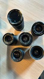 6 lenzen voor fotocamera’s waar onder 2x Canon, Sigma,Tokina, Gebruikt, Ophalen of Verzenden