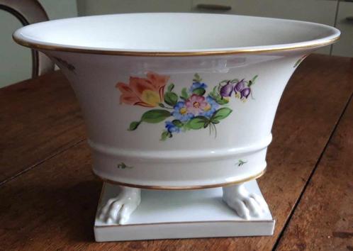 Herend 'Empire'schuit: ovaal!!. Bouquet Flowers., Antiek en Kunst, Antiek | Porselein, Ophalen of Verzenden