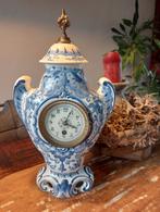 Delfts blauw schouwklok, Ophalen of Verzenden