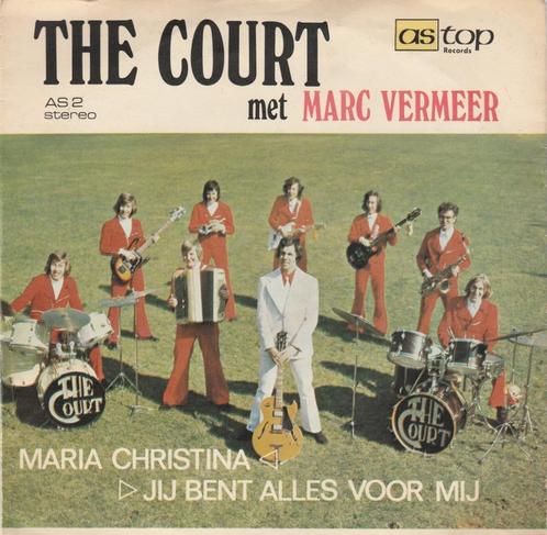 The Court met Marc Vermeer- Maria Christina / Jij bent alles, Cd's en Dvd's, Vinyl | Nederlandstalig, Zo goed als nieuw, Pop, Overige formaten