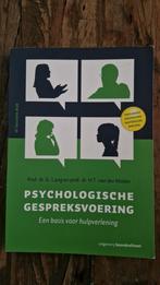 H.T. van der Molen - Psychologische gespreksvoering, Ophalen of Verzenden, H.T. van der Molen; G. Lang