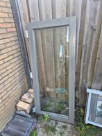 Houten klepraam + draai raam met scharnieren 152,7  66,7 x4, Doe-het-zelf en Verbouw, Glas en Ramen, Ophalen, Gebruikt, Minder dan 80 cm