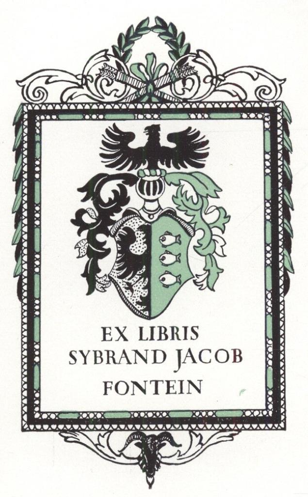 1882 Ex Libris Nederland : Jeanne Bieruma Oosting, 1943, Antiek en Kunst, Kunst | Etsen en Gravures, Verzenden