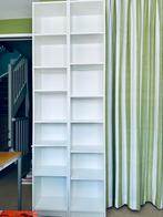 2x IKEA Billy boekenkast met bovendeel, 25 tot 50 cm, Zo goed als nieuw, 200 cm of meer, Ophalen