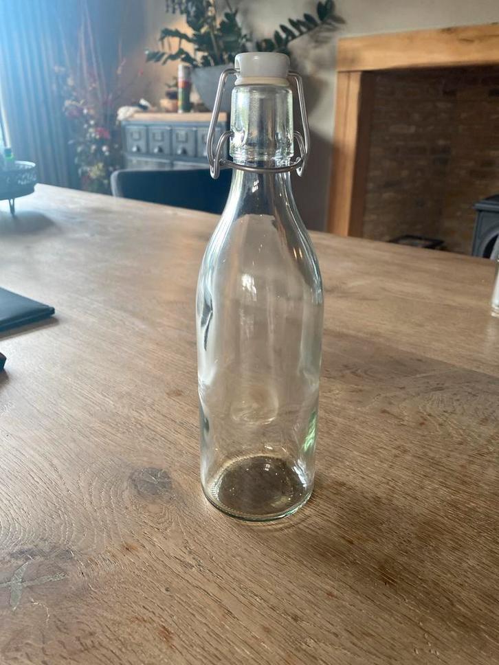Glazen Flessen met Beugelsluiting 500 ml te koop!!, Huis en Inrichting, Keuken | Keukenbenodigdheden, Nieuw, Ophalen