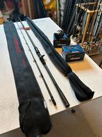 2x Casting hengel, Watersport en Boten, Ophalen of Verzenden, Nieuw, Werphengel