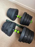 Dumbells totaalgewicht 30 kg, Sport en Fitness, Ophalen of Verzenden, Zo goed als nieuw, Dumbbell