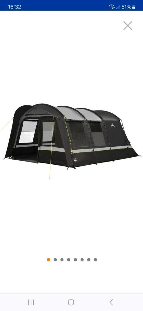 Tunneltent 4 persoons obelink LIVING 540x340x225, Caravans en Kamperen, Tenten, tot en met 4, Gebruikt, Ophalen of Verzenden