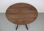 Artisan Lakri round tafel, 100 cm, kersenhout, Huis en Inrichting, Tafels | Eettafels, 50 tot 100 cm, Nieuw, Rond, Vier personen