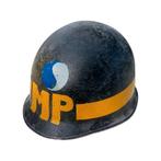 Amerikaanse M1 Helm MP 29th Infantry Division D-Day, Ophalen of Verzenden, Landmacht, Amerika, Helm of Baret