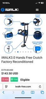 iWALK 3.0 Hands Free Crutch, Diversen, Loopkrukken, Ophalen of Verzenden, In hoogte verstelbaar, Zo goed als nieuw