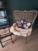 Rotan fauteuil, Huis en Inrichting, Fauteuils, Ophalen, Gebruikt, 50 tot 75 cm, Riet of Rotan