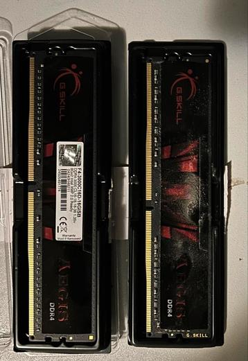 DDR4 16GB (2x8GB) 3000MHz PC geheugen beschikbaar voor biedingen