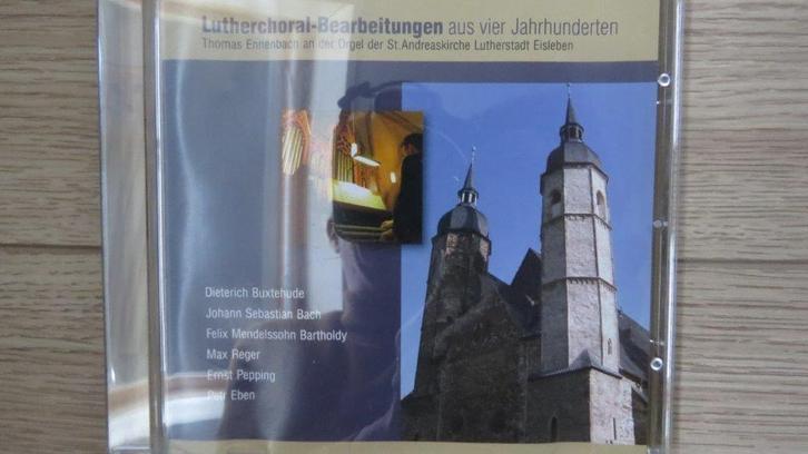 Cd orgel: Thomas Ennenbach, Eisleben, Lutherchoral bearbeitu, Cd's en Dvd's, Cd's | Klassiek, Zo goed als nieuw, Kamermuziek, Classicisme
