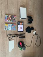 Nintendo Switch OLED, Ophalen, Zo goed als nieuw, Met 3 controllers of meer, Met games