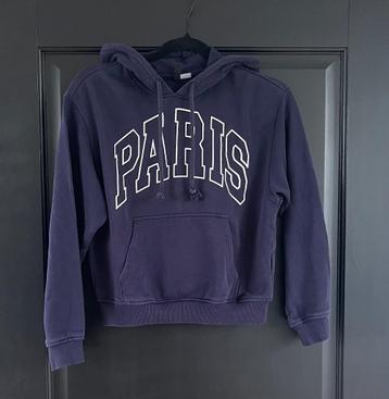 Hoodie h&m donkerblauw paris beschikbaar voor biedingen
