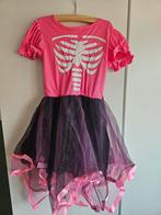 Skelet verkleedjurk + panty carnaval meisje 4-6 jaar, Ophalen of Verzenden, Nieuw, Meisje