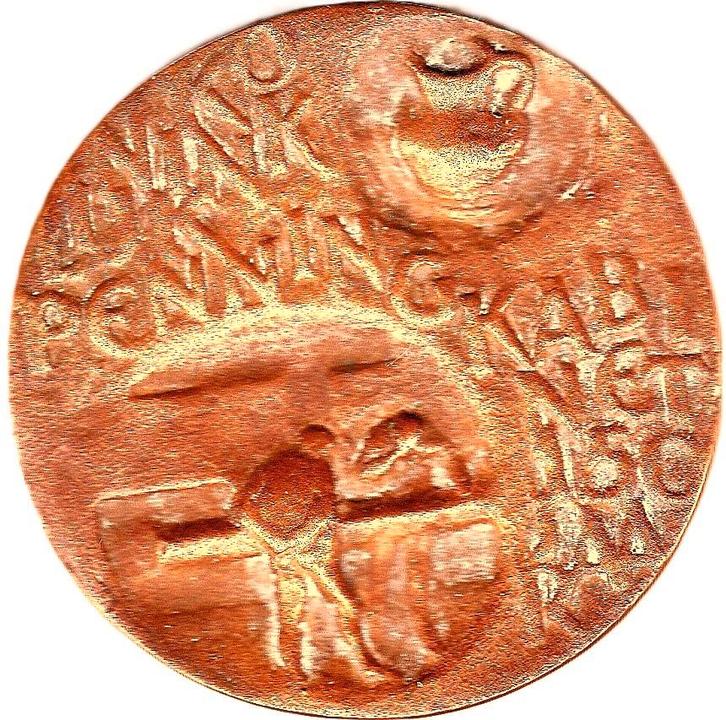 KONINK PENNING KABINET   150  JAAR  1966, Postzegels en Munten, Penningen en Medailles, Overige materialen, Ophalen of Verzenden