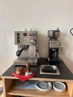 Rancilio Silvia V3 + Sage Smart Grinder Pro + Accesoires, Witgoed en Apparatuur, Ophalen of Verzenden, Gebruikt, Espresso apparaat