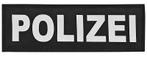 Gezocht: aanbod gevraagd! Rug embleem Polizei, Verzamelen, Militaria | Algemeen, Ophalen of Verzenden, Landmacht, Nederland, Embleem of Badge