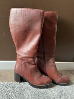 JJ Footwear dames leren laars 42 XL schacht 42, Hoge laarzen, Bruin, Ophalen of Verzenden, Zo goed als nieuw