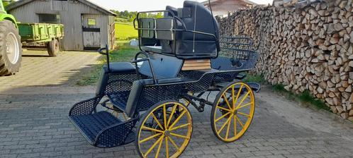 Marathonwagen met toebehoren., Dieren en Toebehoren, Rijtuigen en Koetsen, Gebruikt