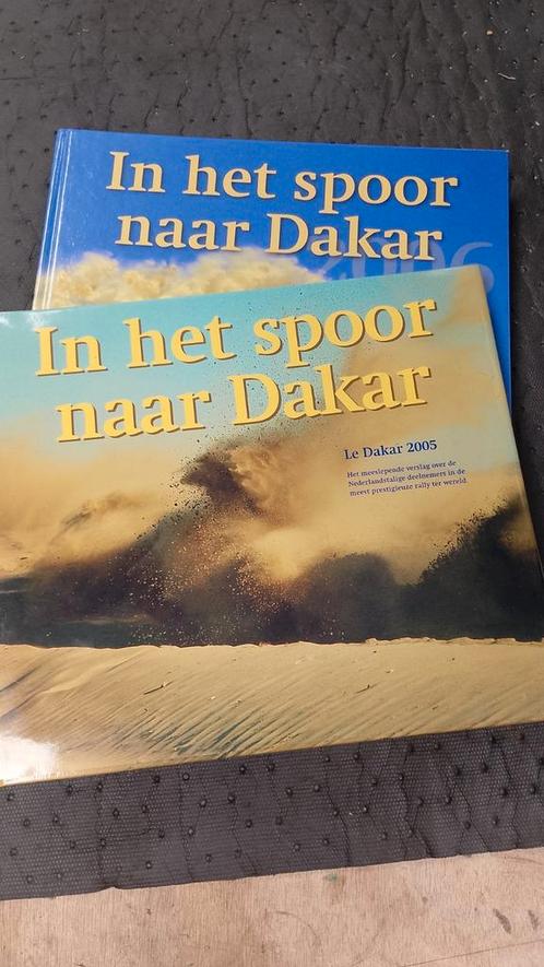 Leon Jansen - In het spoor naar Dakar 2005 en 2006, Boeken, Sportboeken, Zo goed als nieuw, Lopen en Fietsen, Ophalen of Verzenden