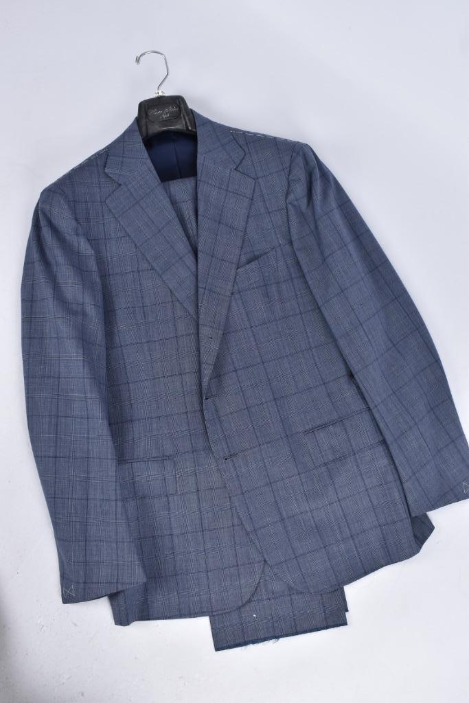 SALE! Nieuw €4900 Cesare Attolini pak 54/52 wol cashmere, Kleding | Heren, Kostuums en Colberts, Nieuw, Maat 52/54 (L), Blauw