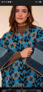 Nieuwe Geisha Vest Poncho - Maat M L 38 40 42 44, Maat 38/40 (M), Geisha, Blauw, Ophalen of Verzenden