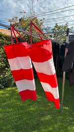 2 x Windsok diameter 35 cm lengte 100cm, Watersport en Boten, Ophalen of Verzenden, Zo goed als nieuw, Minder dan 15 m²
