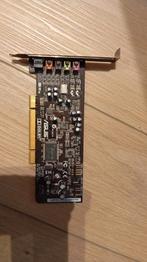 ASUS Xonar DG PCI geluidskaart 5.1 Dolby Headphone, Computers en Software, Geluidskaarten, Ophalen of Verzenden, Zo goed als nieuw