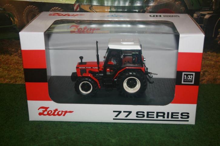 Boeryes: Zetor 7745 Turbo 4wd van Universal Hobbies, Hobby en Vrije tijd, Modelauto's | 1:32, Nieuw, Tractor of Landbouw, Overige merken